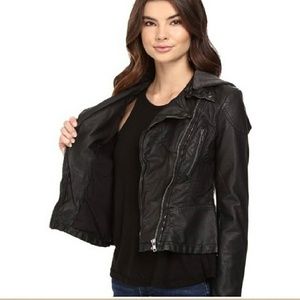 Free people leather jacket
